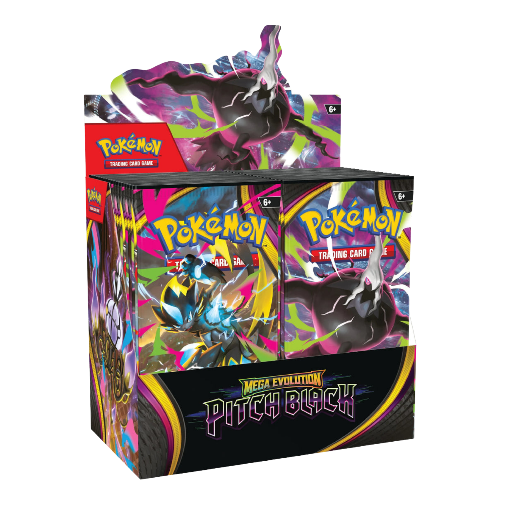 Pokémon TCG: Mega Evolution – Pitch Black – Factory Sealed Booster Box Preorder